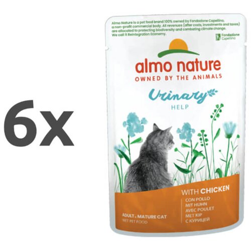 Almo Nature Holistic Urinary - pi&scaron;čanec - 70 g 6 x 70 g Cene