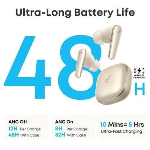 Anker Soundcore Liberty 5 TWS ANC BT bubice sa mikrofonom zlatne Cene