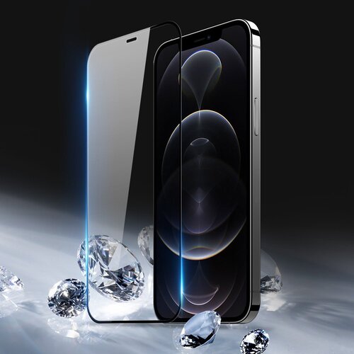 Dux ducis 10D kaljeno staklo, puna pokrivenost s okvirom za iPhone 12 Pro / iPhone 12 Slike