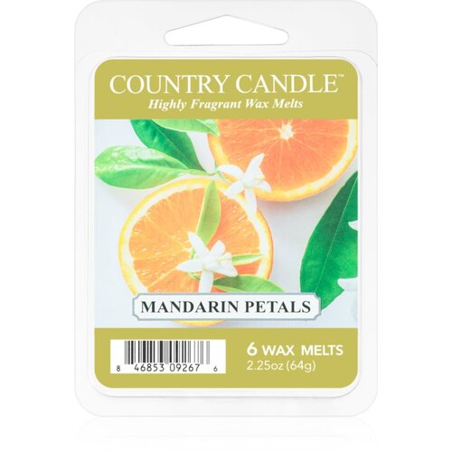 Country Candle Mandarin Petals vosek za aroma lučko 64 g Cene