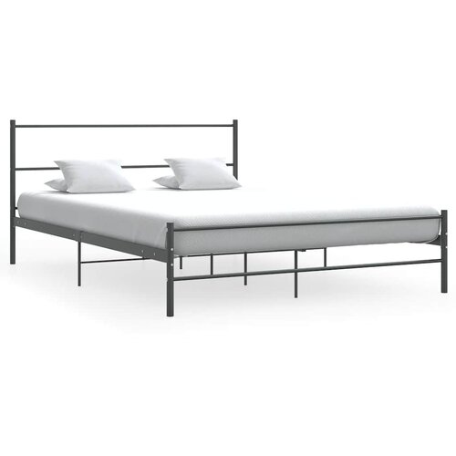  Okvir za krevet bez madraca sivi metalni 140 x 200 cm Cijene