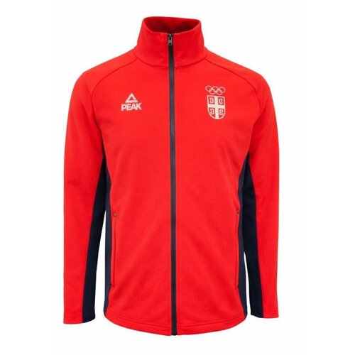 Peak Sport PEAK ženska softshell jakna OKS Milano Cortina 2026 crvena Cene