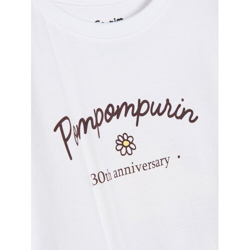 Sinsay Pamučna majica s printom na leđima PomPomPurin Slike