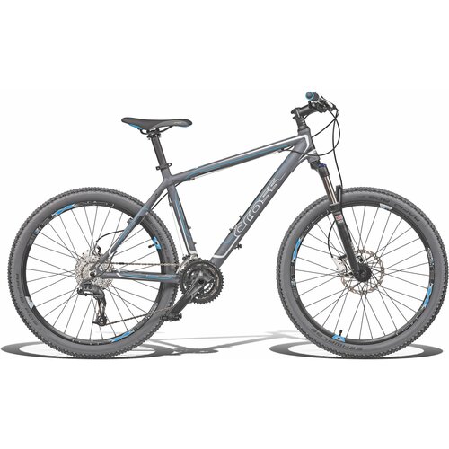 Cross bicikl 26 TRACTION-G30 / gray/blue 530mm Slike