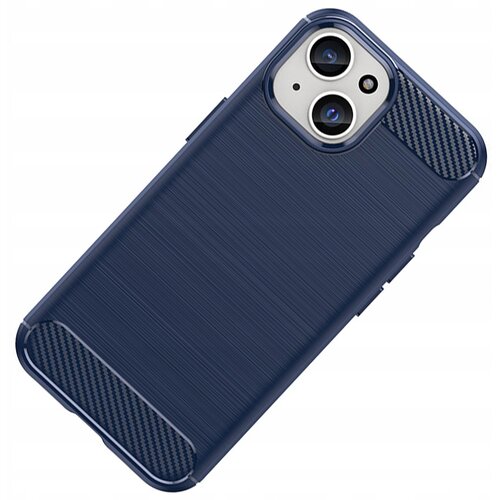 HURTEL Futrola Carbon Shield TPU za Apple iPhone 15 - Tamno plava Cene
