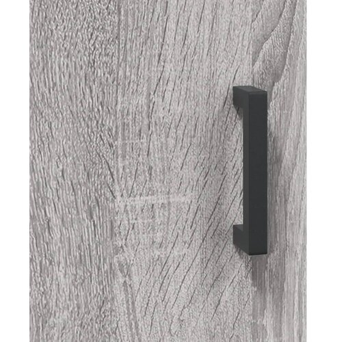  Visoka komoda siva sonome 69,5x34x180 cm od konstruiranog drva Slike