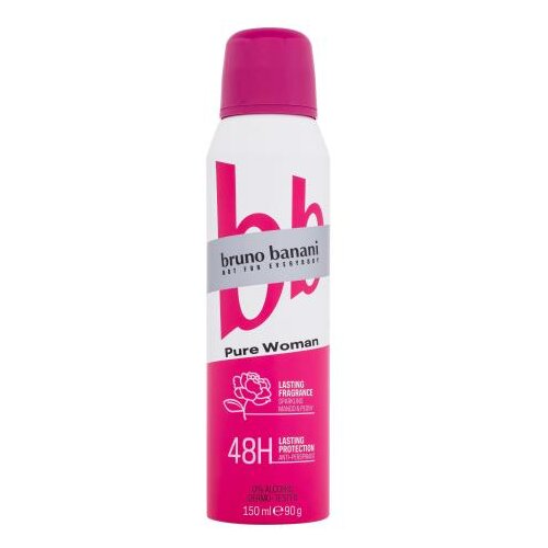 Bruno Banani Pure Woman Sparkling Mango & Peony u spreju antiperspirant 150 ml za ženske Cijene