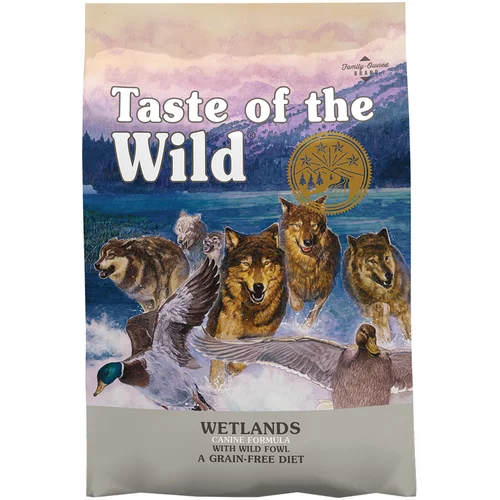 Taste Of The Wild Ekonomično pakiranje Adult 2 x 12,2 kg - Wetlands (2 x 12,2 kg)