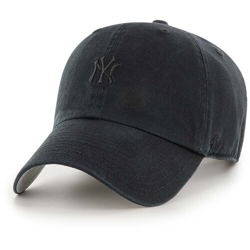47 Brand Bombažna kapa s &scaron;iltom MLB New York Yankees črna barva Cene