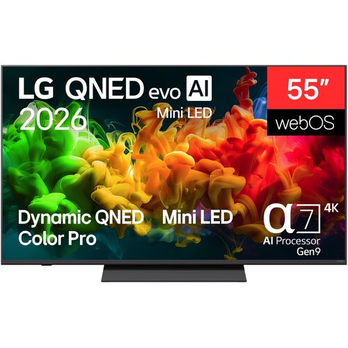 LG 55QNED80B6B 4K QNED evo MiniLED TV cm 139 (55") Cene