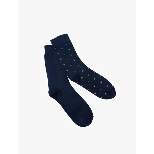 Koton 2-piece socks set geometric patterned Slike