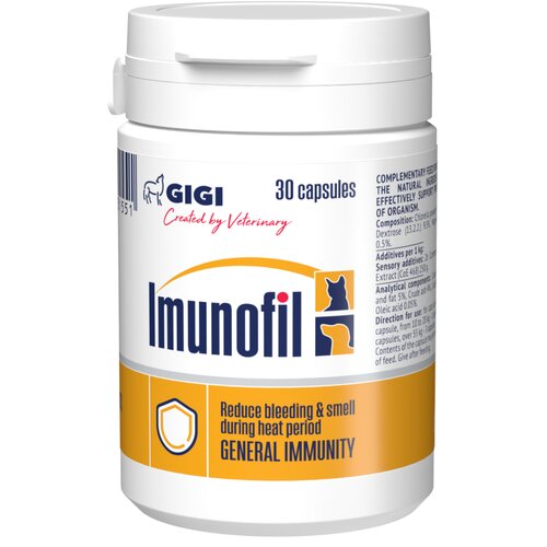 GIGI Suplement za pse i mačke za imunitet i oporavak, kapsule, 30 kom Slike