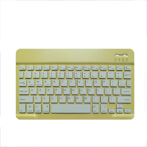 INF Brezžična Bluetooth tipkovnica - 10-palčna, polnilna Yellow, (5000071905) Slike