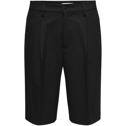 Only & Sons Kratke hlače & Bermuda Onsdaves Loose Tailored 0346 Frml 22038686 Črna Cene