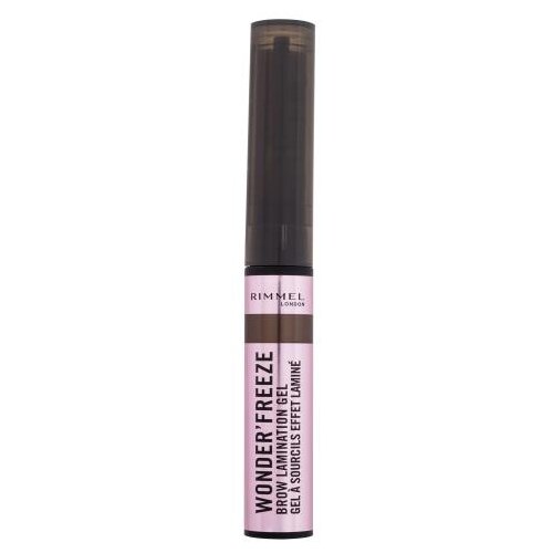 Rimmel London Wonder'Freeze Brow Lamination Gel gel za laminacijo obrvi 6 g Odtenek 003 medium brown Cene