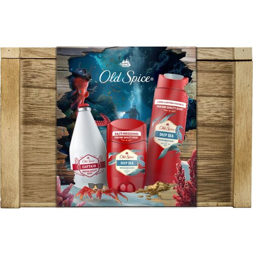 Old Spice Gift Box poklon set za mu&amp;scaron;karce Slike