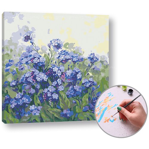  Slikanje po brojevima FIAL FLOWERS - visoka težina Cijene