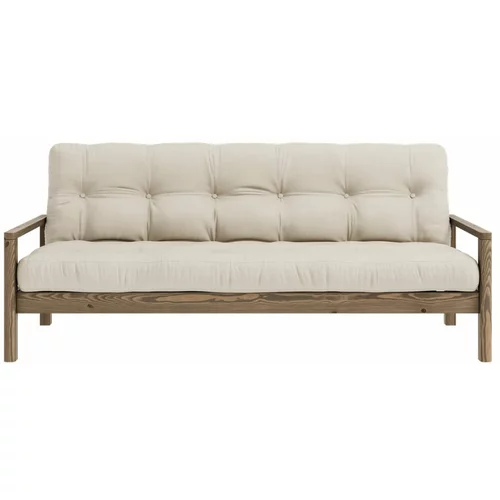 Karup Design Bež sklopiva sofa 205 cm Knob –