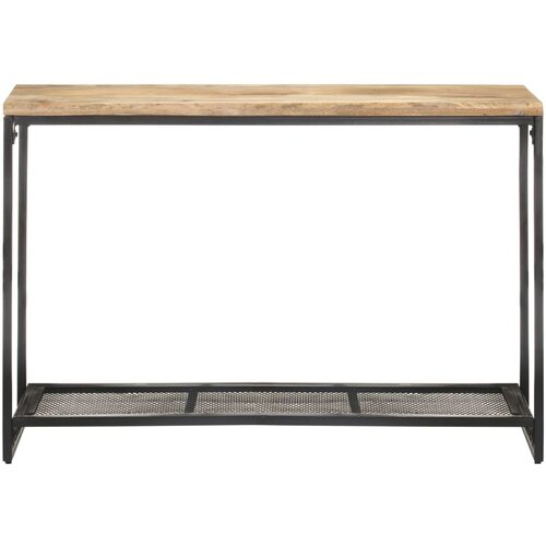 Maison Chic konzolna miza - miza ob steni 110x35x75 cm trden mangov les, (21786036) Cene