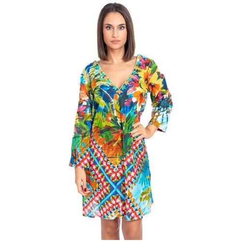 Isla Bonita By Sigris Kratke obleke Kurta Večbarvna Slike