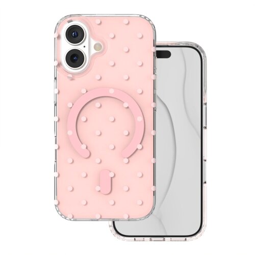 Onasi PolkaPop MagSafe ovitek za iPhone 17 roza Cene
