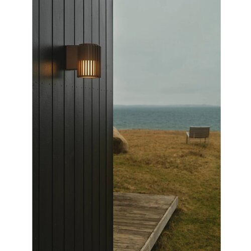 Nordlux Spolja&amp;scaron;nja zidna svetiljka ALUDRA 1xE27/15W/230V braon Slike