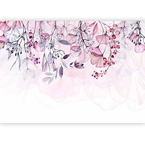  Foto tapeta - Foggy Nature - Pink 350x256 Slike
