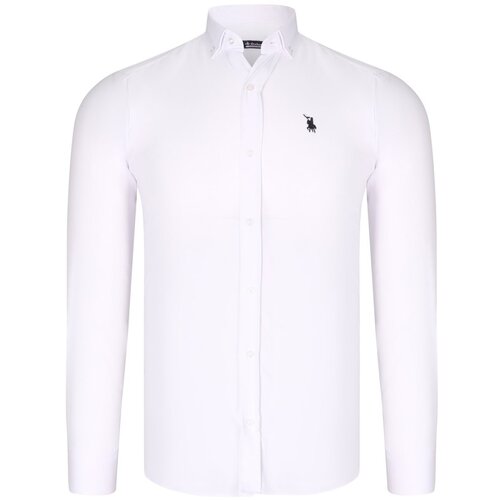 Dewberry G725 MEN'S SHIRT-WHITE OPTICS Cene