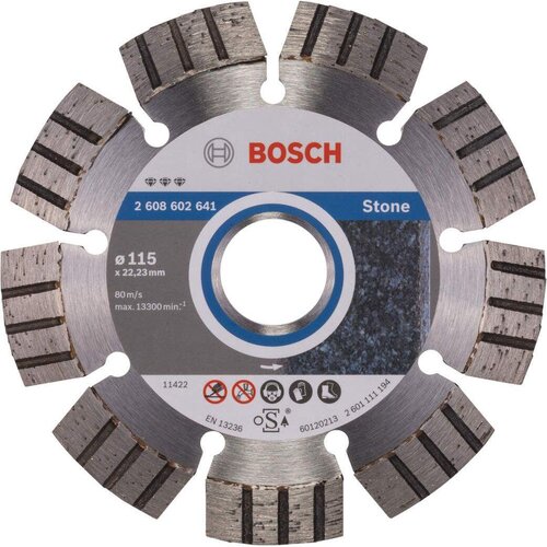 Bosch dijamantska rezna ploča Best for Stone 115 x 22,23 x 2,2 x 12 mm - 2608602641 Cene
