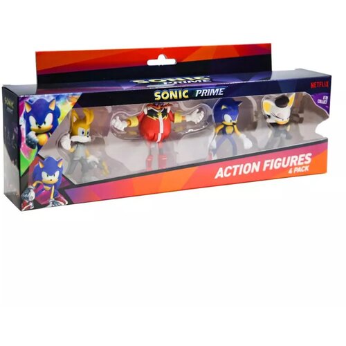 PMI Sonic Prime - 4 Action Figures Pack (7.5 cm) Cene