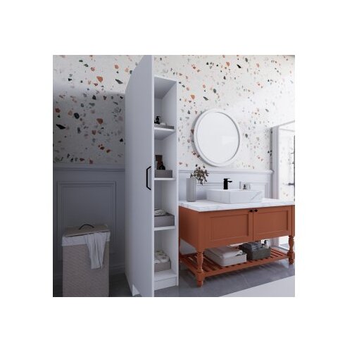 Hanah home Ormar Yaman, 40x182x47 cm, Bijela Slike