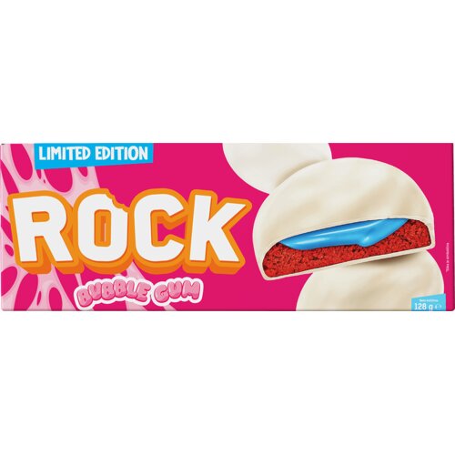 Dex Rock Biskvit ROCK bubble gum 128g Slike