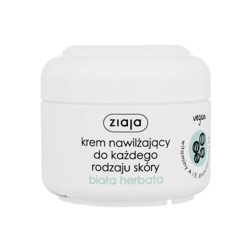 Ziaja White Tea Moisturizing Face Cream lagana hidratantna krema s ekstraktom bijelog čaja 50 ml za ženske