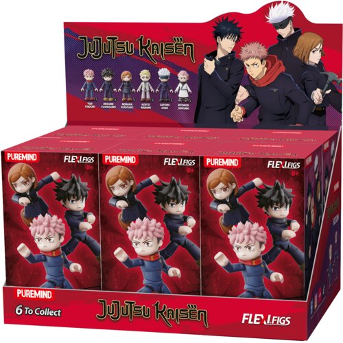 PUREMIND JUJUTSU KAISEN - FLEXI FIGS - TOTAL ASSAULT SERIES figura (ASSORTED) Slike