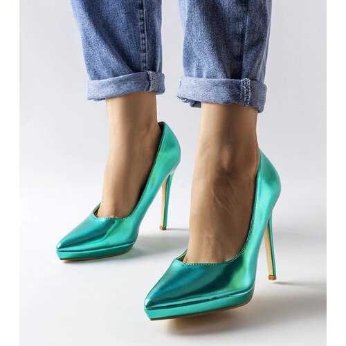 Gemre Green Mirror Stilettos Kristin Cijene