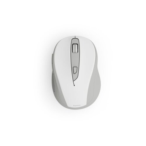 Hama wm-400 optički bežični mi&scaron; ergonomski beli 6 tastera ( 173078 ) Cene