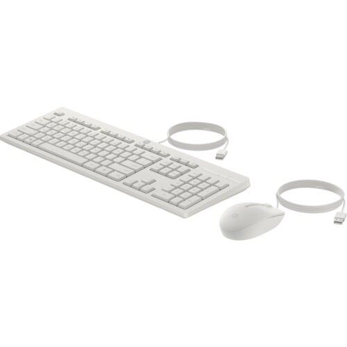 HP 225 Wired Mouse and Keyboard Combo White, YU Cene