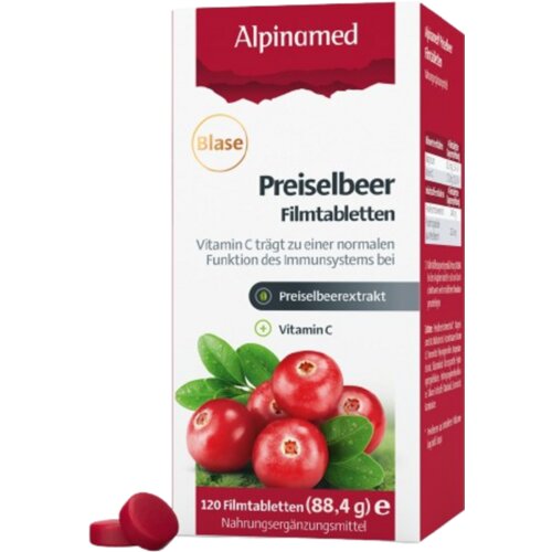 Alpinamed Brusnice filmsko obložene tablete - 120 tabl. Cene