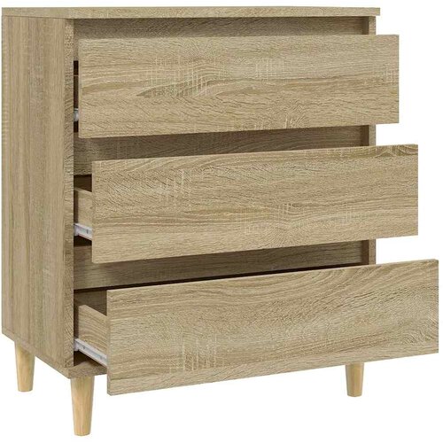  Komoda boja hrasta sonome 60 x 35 x 70 cm od konstruiranog drva Slike