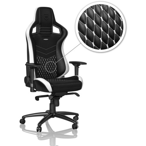  Stol Noblechairs Epic iz pravega usnja črn/bel/rdeč, (21167624) Cene