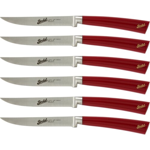 Berkel elegance glossy red steak set 6-tlg. Slike
