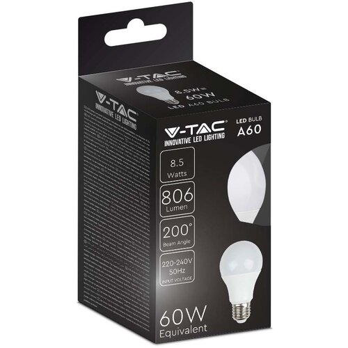 V-tac 8.5W E27 6400K&nbsp;VT-2099 LED SIJKALKA, (20457672) Cene