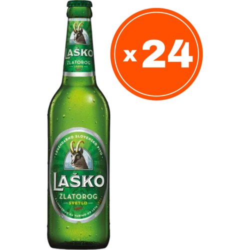 La&amp;scaron;ko Svetlo pivo, 0.33l, 24 komada Slike