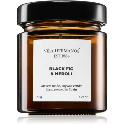 Vila Hermanos Apothecary Black Fig & Neroli mirisna svijeća 150 g