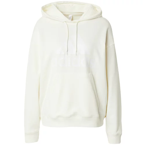ADIDAS SPORTSWEAR Sportska sweater majica 'Essentials' bijela / bijela