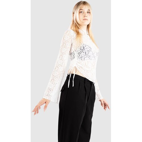 Blue Tomato Lace Majica z dolgimi rokavi off white Slike