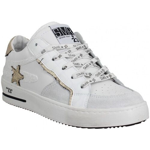 Semerdjian Modne superge Vana 9570 Cuir Velours Femme Blanc Bela Slike