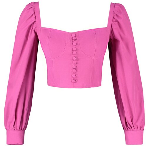 Trendyol Blouse - Pink - Fitted Cene