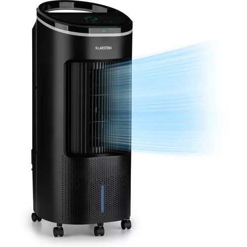 Klarstein IceWind Plus, 4 u 1 rashlađivač zraka, ventilator, ovlaživač zraka, pročistač zraka, 330 m³ / h, 65 W, 7 litara, 4 brzine, oscilacija, ionizator, tajmer, daljinski upravljač, mobitel