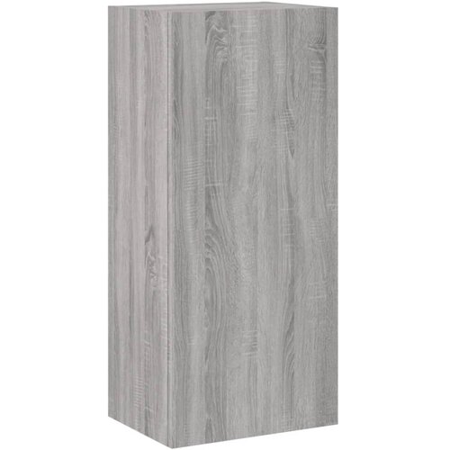 Maison Chic Stenska TV omarica - TV stojalo - Televizijska omarica siva sonoma 40,5x30x90 cm inženirski les, (21701677) Cene